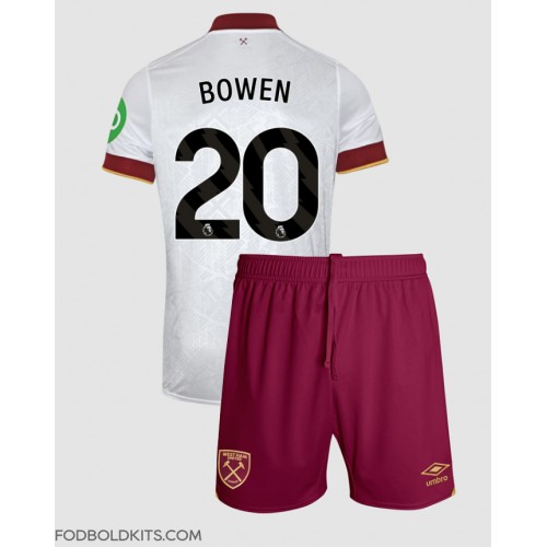 West Ham United Jarrod Bowen #20 Tredje sæt Børn 2024-25 Kortærmet (+ Korte bukser)